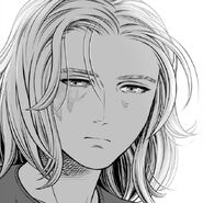Hild with her hair band taken off.