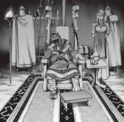 King Sweyn instructs Floki to resume the siege of London