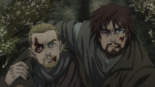 Thorfinn decides to never hurt anyone again