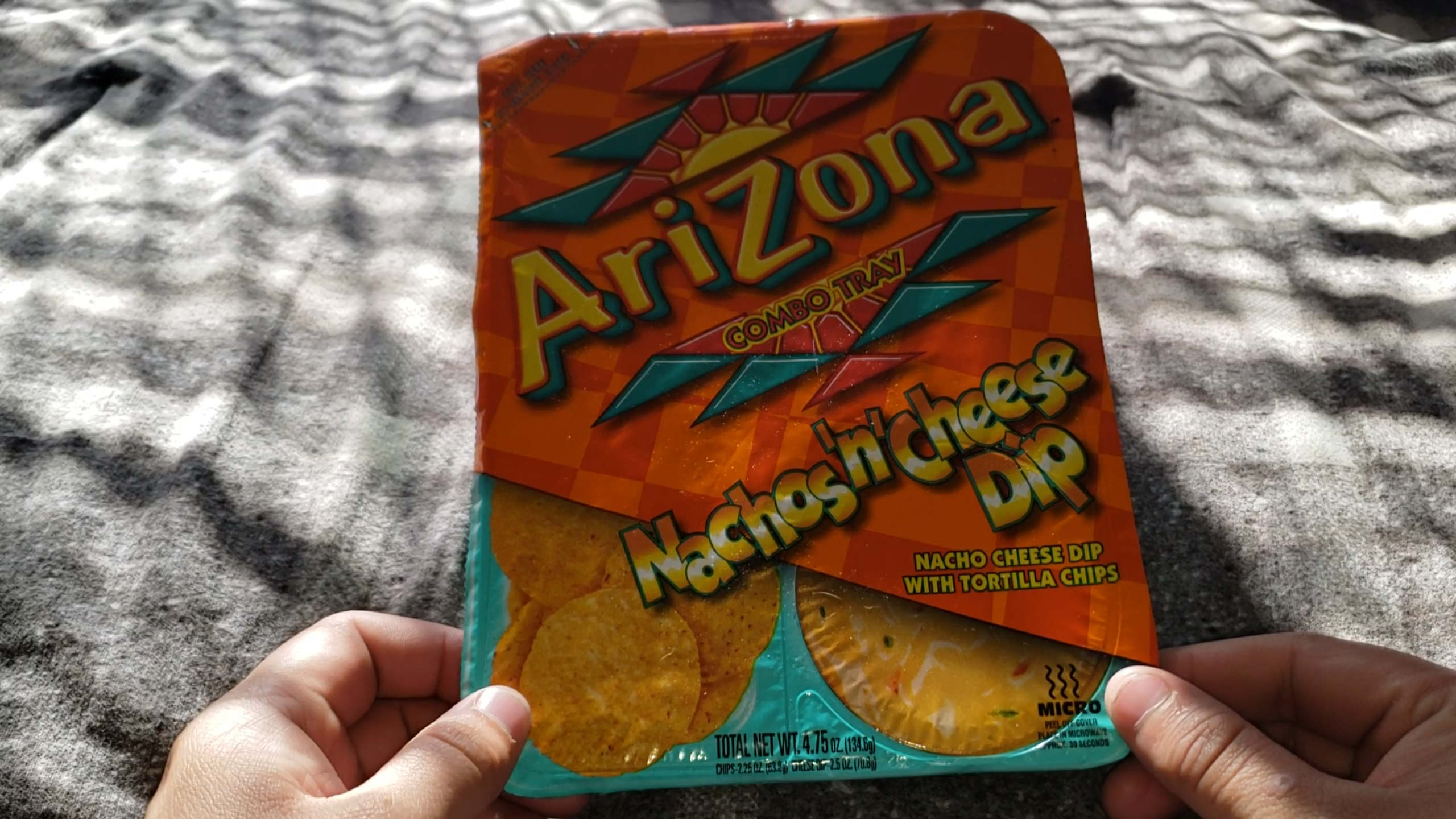 AriZona Arizona Combo Tray Nachos n Cheese Dip 4.75 OZ 