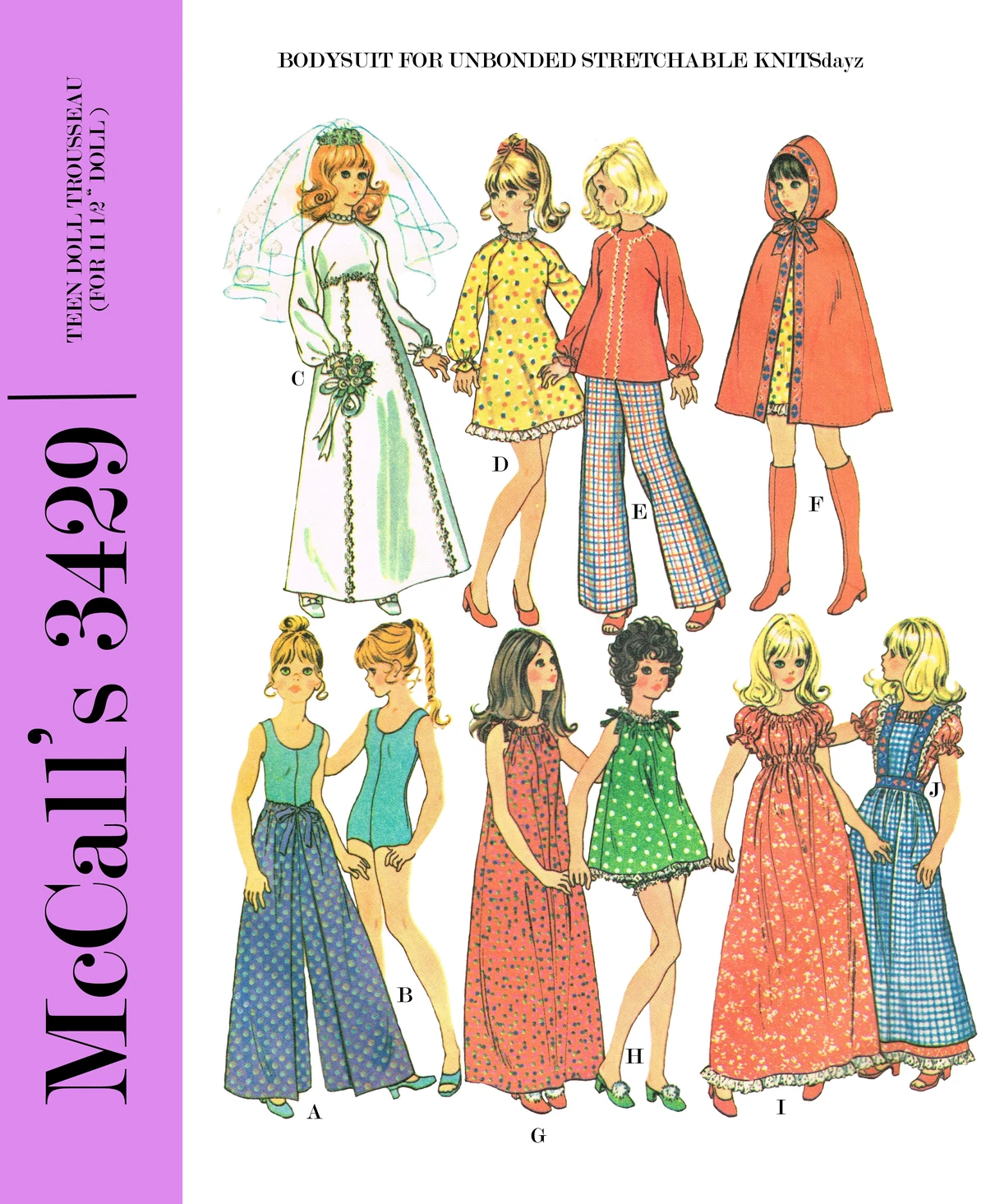 McCalls 3429 Vintage Doll Sewing Patterns Wiki Fandom