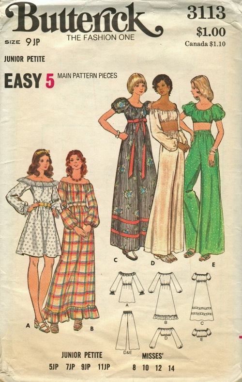 Butterick 3113 | Vintage Sewing Patterns | Fandom