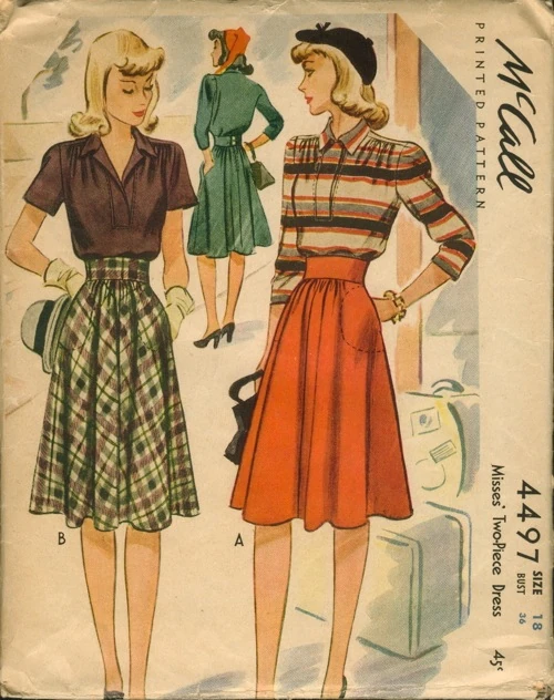 McCall 4497 | Vintage Sewing Patterns | Fandom