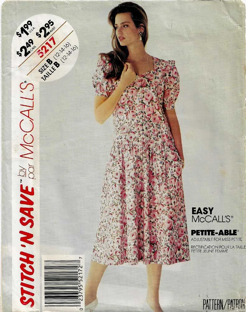 McCall Pattern Easy Stitch 'n Save Misses' Dress Pattern, 1 Each 