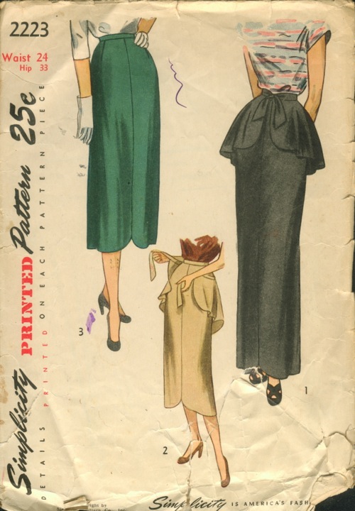 Simplicity 2223 | Vintage Sewing Patterns | Fandom