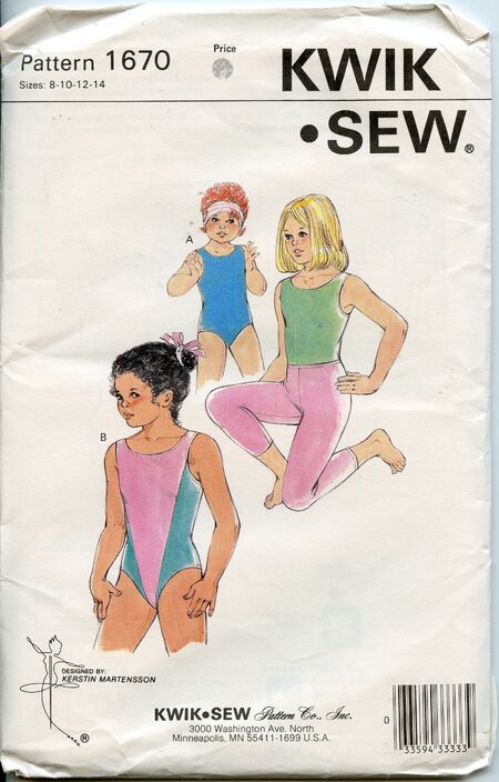 Kwik Sew 1670 Vintage Sewing Patterns Fandom 8858