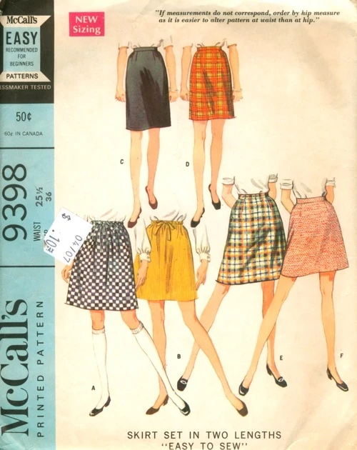 趣味 McCall's  Catalog 1965 McCall's 9398 | Vintage Sewing Patterns | Fandom