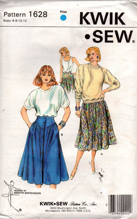 Kwik Sew 1628 | Vintage Sewing Patterns | Fandom