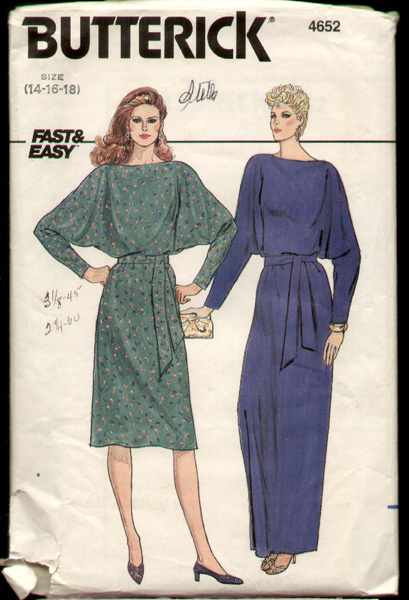 Butterick 4652 A | Vintage Sewing Patterns | Fandom