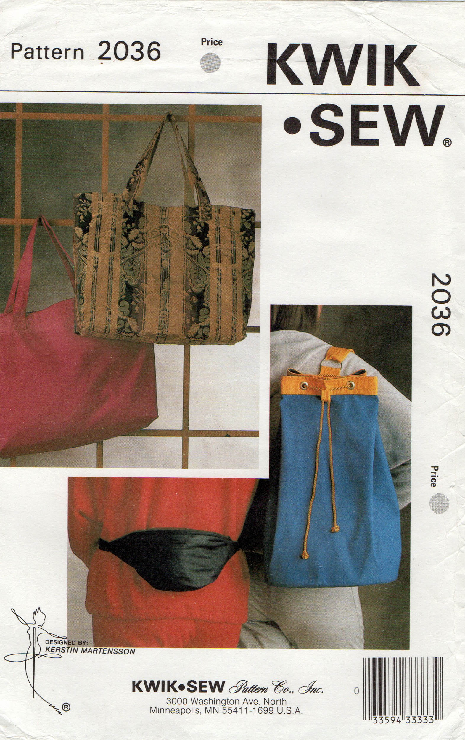 Kwik sew bags best sale