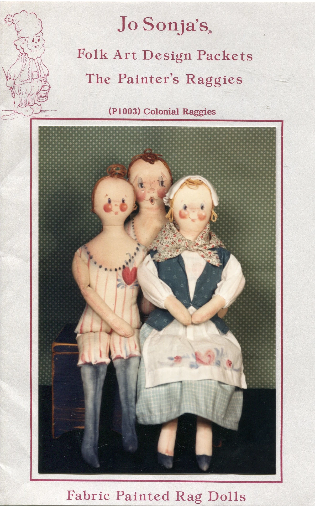 Jo Sonja's Folk Art Design Packets P1003 Vintage Sewing Patterns Fandom