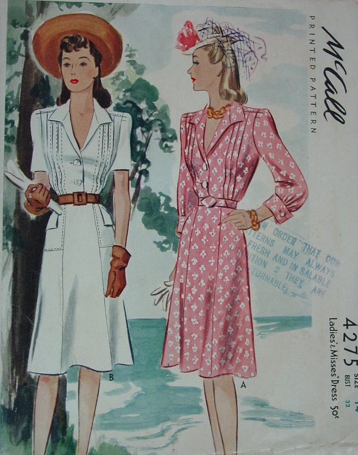McCall 4275 | Vintage Sewing Patterns | Fandom
