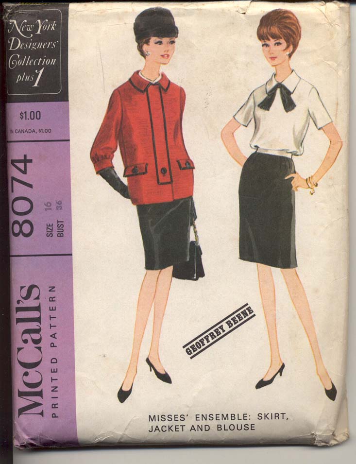 McCall’s 2094 Vintage Top Sewing Pattern