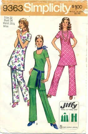 Simplicity 9363 | Vintage Sewing Patterns | Fandom