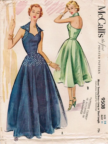 McCall's 9508 | Vintage Sewing Patterns | Fandom