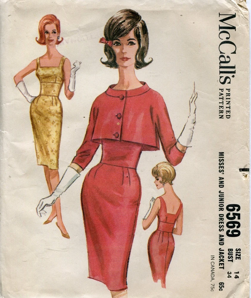McCall's 6569 A | Vintage Sewing Patterns | Fandom