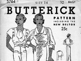 Butterick 5764 A