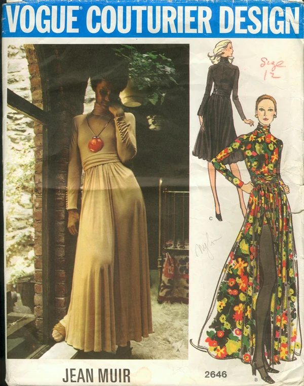 jean muir vintage dress