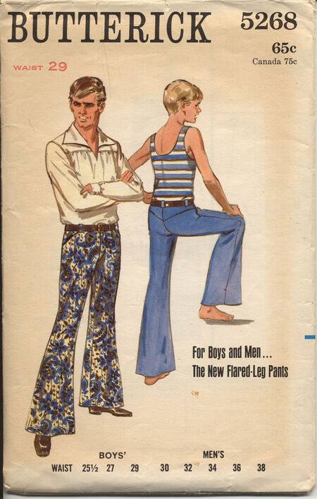Vintage Sewing Patterns - Men & Boy's Pants Patterns – Vintage