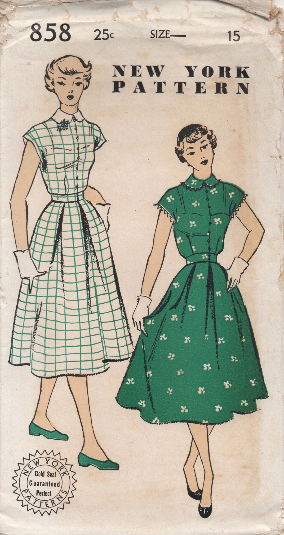 New York 858 A Vintage Sewing Patterns Fandom