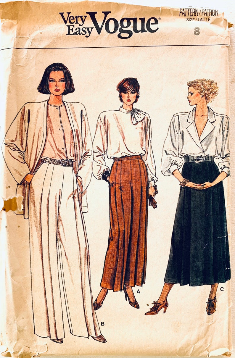 Vogue 8755 | Vintage Sewing Patterns | Fandom