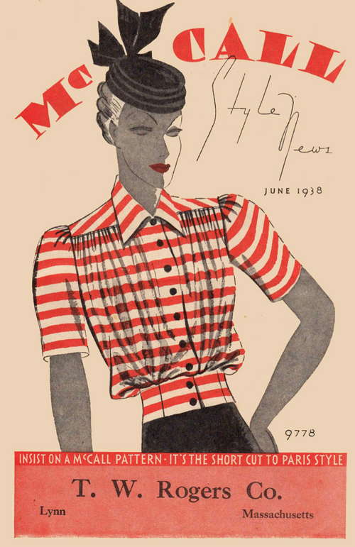 McCall Style News June 1938
