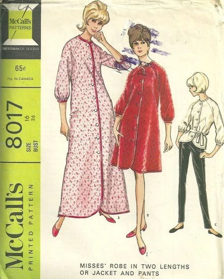 McCall's 8017 | Vintage Sewing Patterns | Fandom