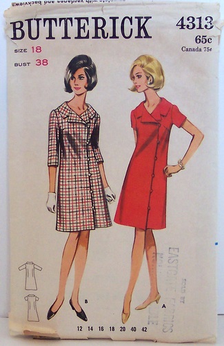 Butterick 4313 | Vintage Sewing Patterns | Fandom