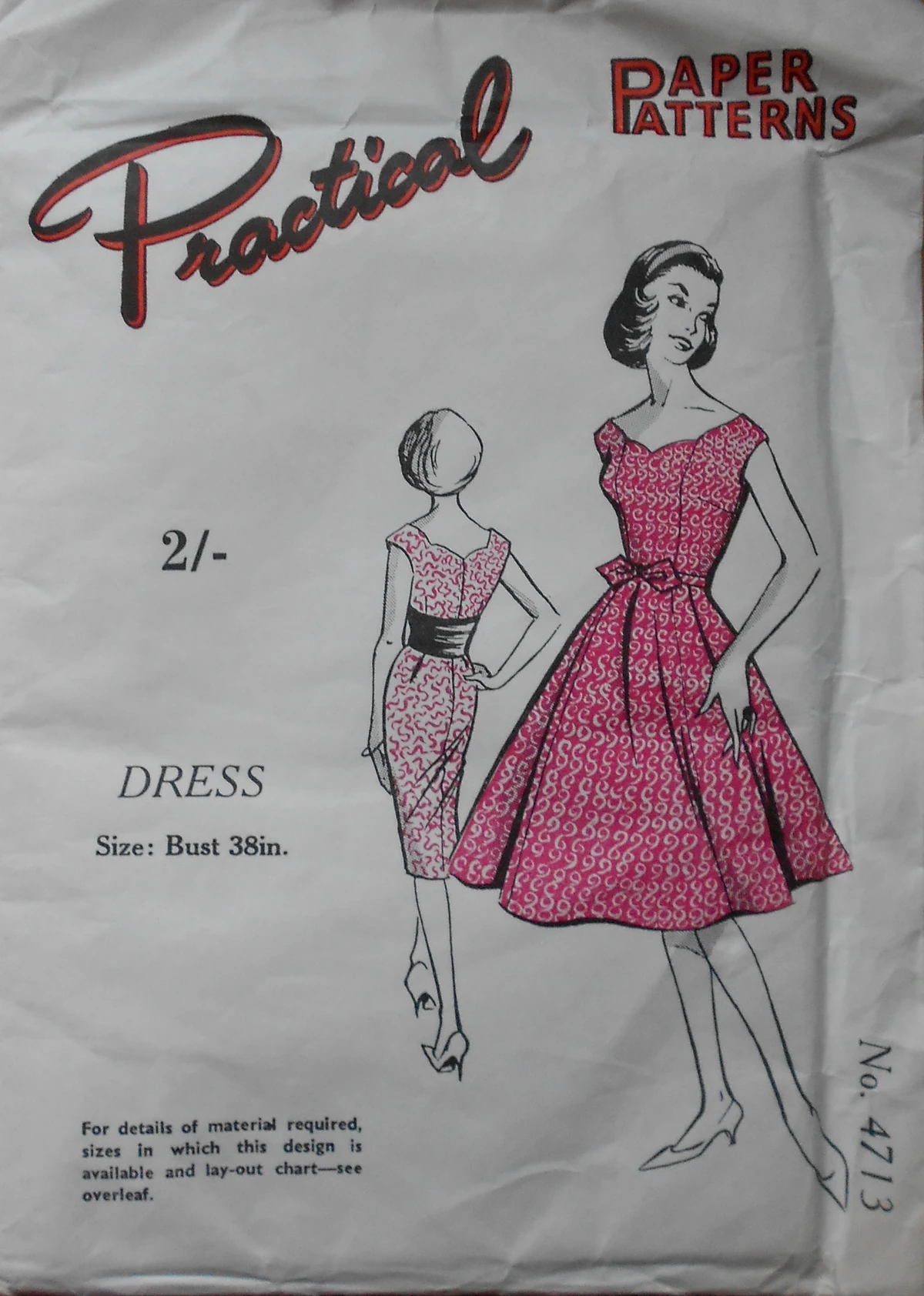 Practical 4713 | Vintage Sewing Patterns | Fandom