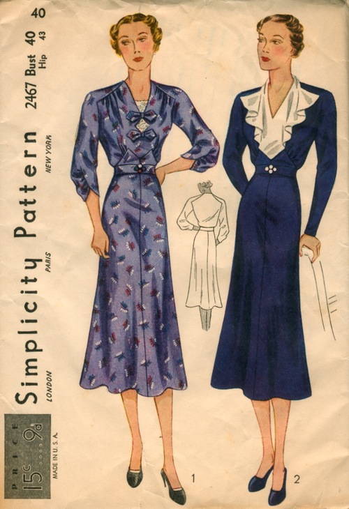 Simplicity 2467 | Vintage Sewing Patterns | Fandom
