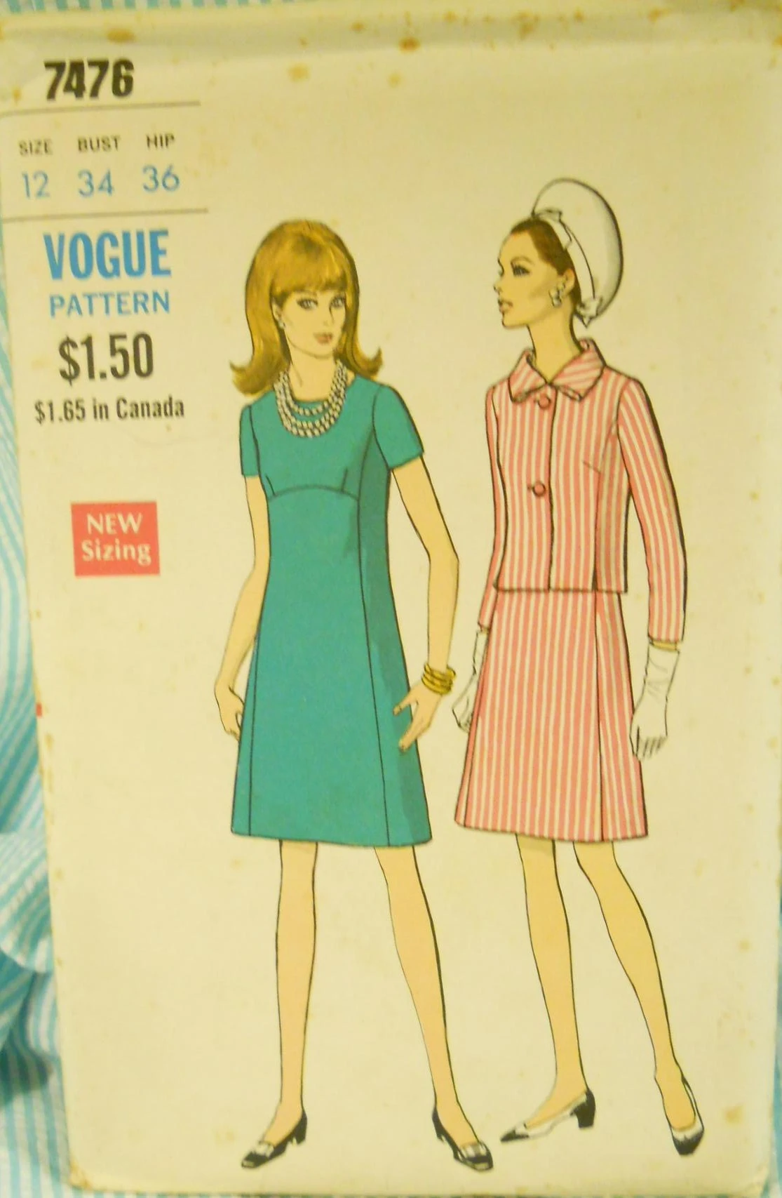 Vogue 7476 A | Vintage Sewing Patterns | Fandom