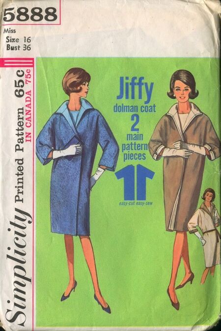 大特価 言い換え | 5888 Simplicity Vintage Fandom | Patterns Sewing 裁縫材料
