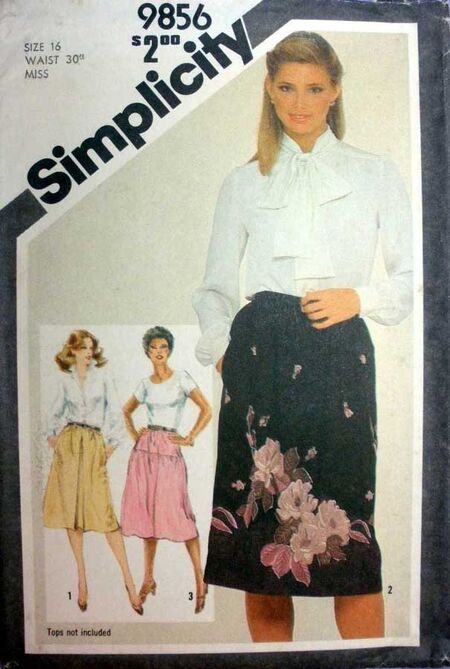 Simplicity 9856 A | Vintage Sewing Patterns | Fandom
