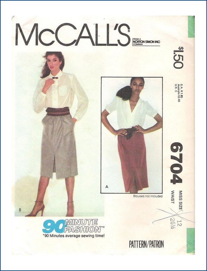 McCall's 6704 | Vintage Sewing Patterns | Fandom