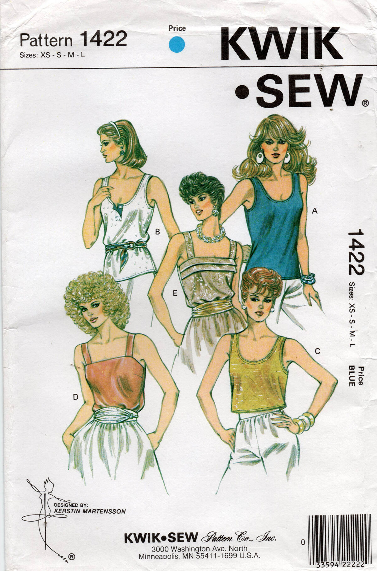 Kwik Sew 1422 | Vintage Sewing Patterns | Fandom
