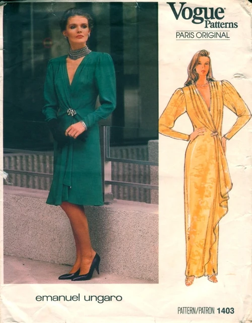 Vogue 1403 | Vintage Sewing Patterns | Fandom Vogue 1403 | Vintage Sewing Patterns | Fandom