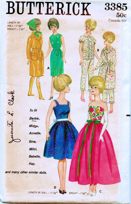 Butterick 3385 C Vintage Sewing Patterns Fandom
