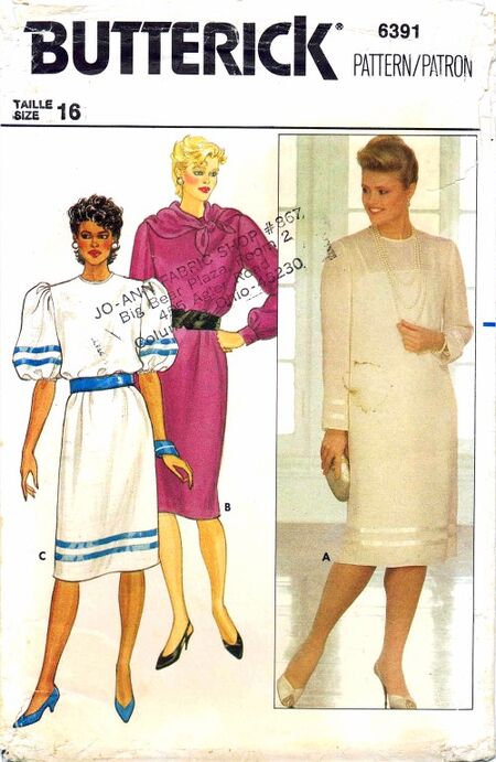 Butterick 6391