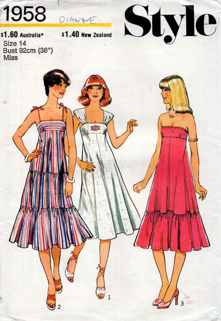 1958 Fashion for Women Cocktail Dresses