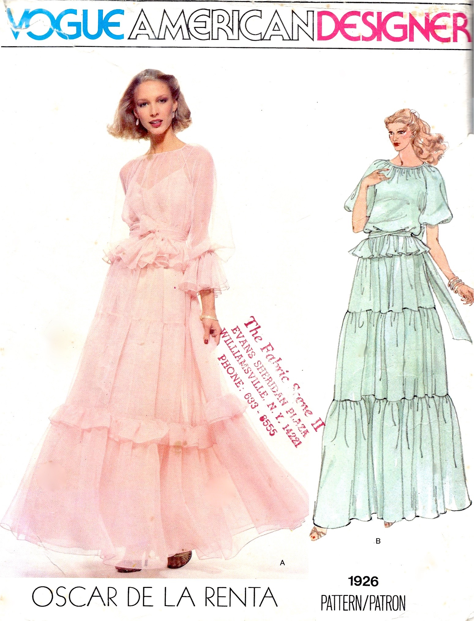 Vogue 1926 A Vintage Sewing Patterns Fandom