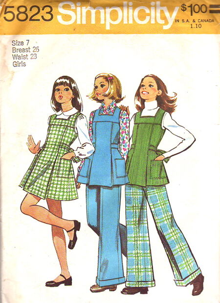Simplicity #5823 Quilters Only Fabrics Child/Misses Vest | eBay