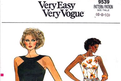Vogue 9537 Pants Trousers Very Easy Straight Leg Sewing Pattern 6