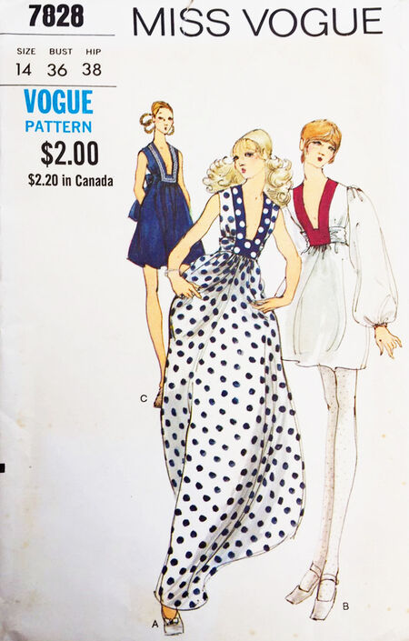 Vogue 7828 B | Vintage Sewing Patterns | Fandom
