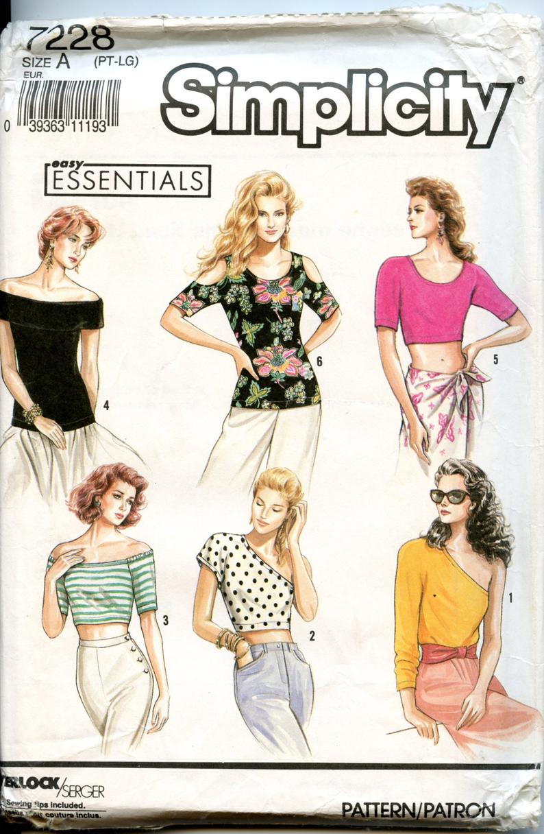 simplicity patterns tops