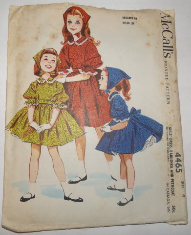 McCall's 4465 | Vintage Sewing Patterns | Fandom