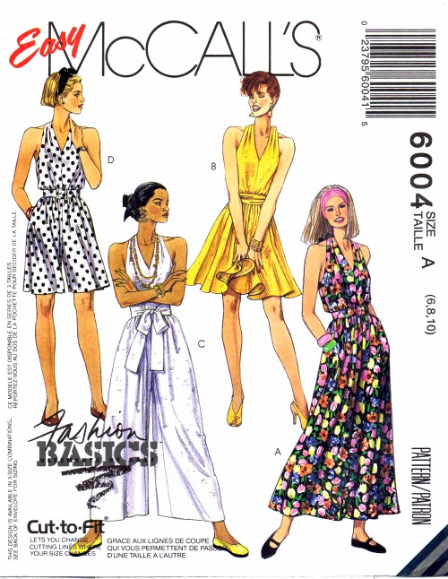 McCall's 6004 A | Vintage Sewing Patterns | Fandom