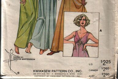 Kwik Sew 875, Vintage Sewing Patterns