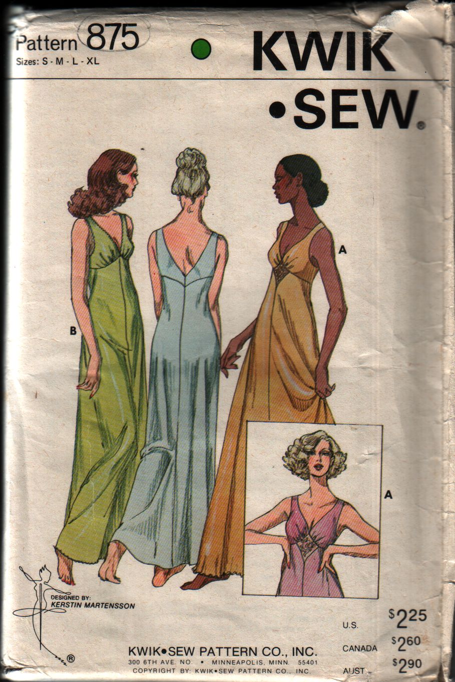 Kwik Sew 2001, Vintage Sewing Patterns