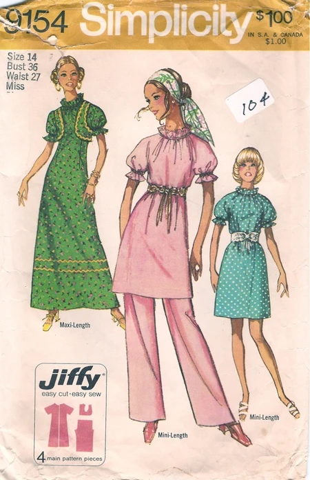 chinese dress ladies Simplicity Sewing Pattern S9434 Regency Era Style Dresses — jaycotts.co.uk