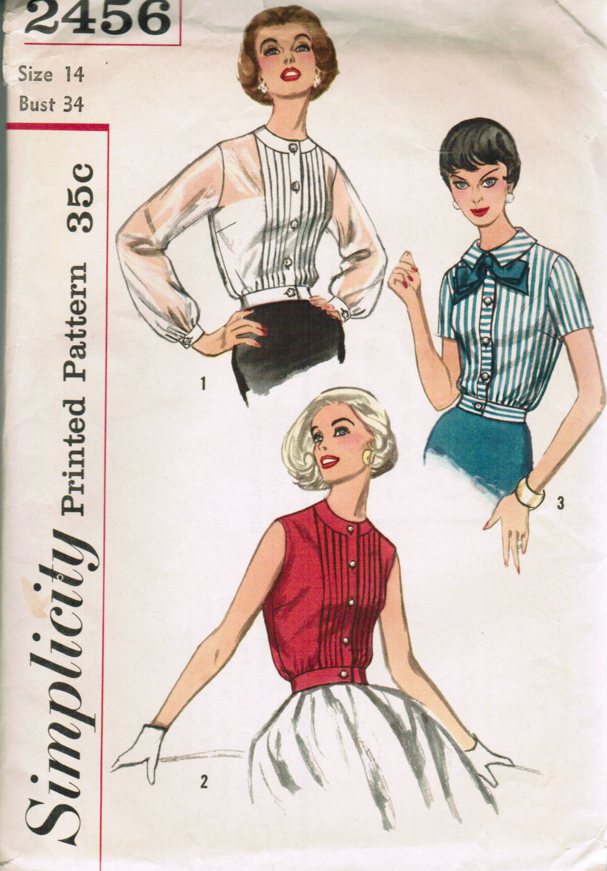 Simplicity 2456 | Vintage Sewing Patterns | Fandom